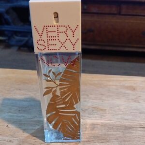 Victoria's Secret Very Sexy Perfume with Gold Leaf Design
